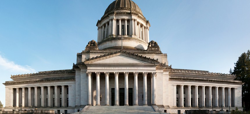 State capitol building in Olympia, Washington. 