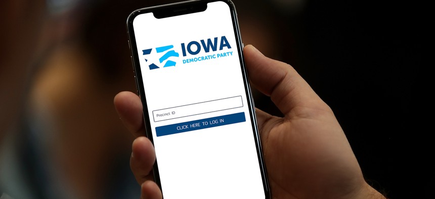 Results were delayed because of a coding error by a company the Iowa Democratic Party hired to build an app for precincts to report results.