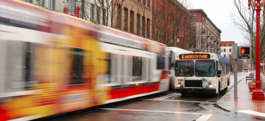 Portland streets will soon prioritize public transit.