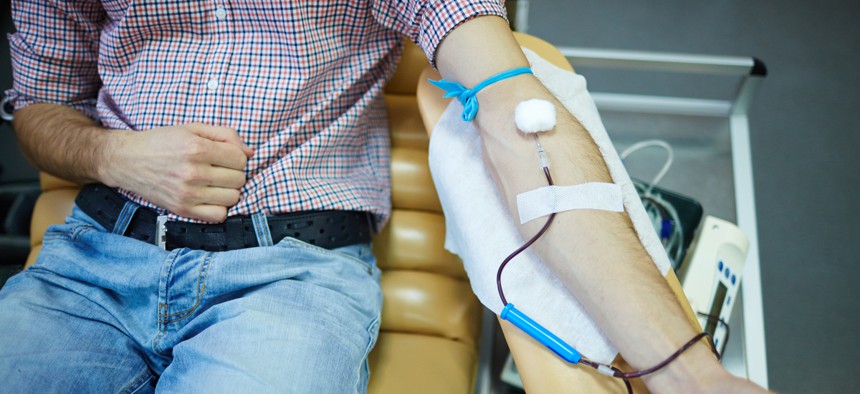 Public health officials are working to reassure people that it’s safe to donate blood in the midst of the outbreak of COVID-19 infections and that there’s little known risk of spreading the disease through blood transfusions.