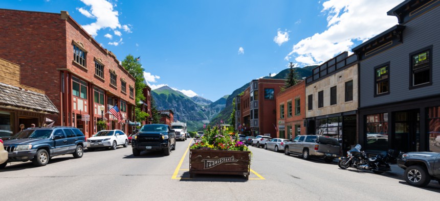 Telluride is a high risk area because it is a resort community.