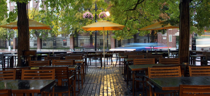 Restaurants in Harvard Square are preparing meals for local homeless shelters during the Covid-19 pandemic.