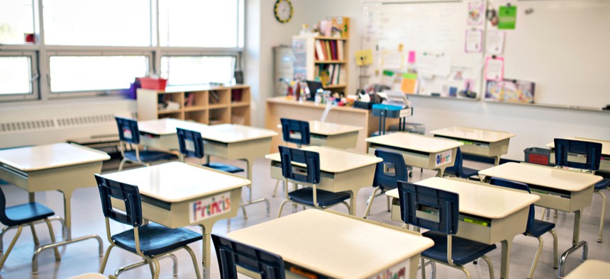 New polling found that teachers are wary of returning to the classroom.