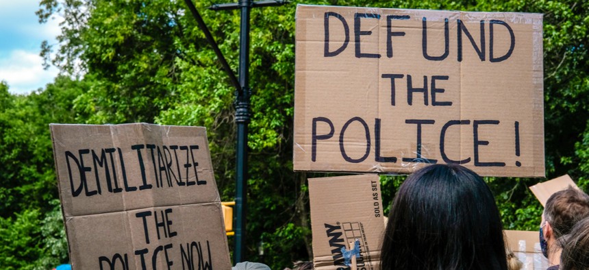 Calls to defund the police were answered this week in Minneapolis.