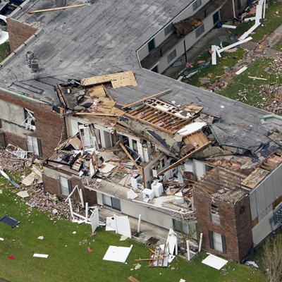 Hurricane Laura Pummels Southwest Louisiana, Leaving Trail of ...