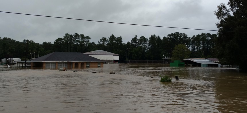 Floods overwhelmed Baton Rouge in 2016.