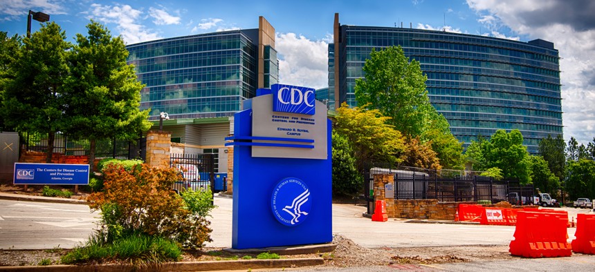 The CDC building in Atlanta.