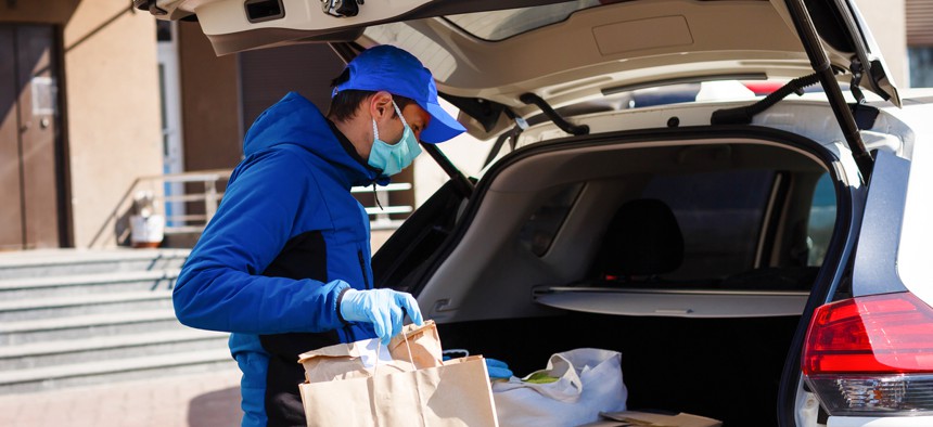 Carjackings and the theft of food delivery drivers’ vehicles has shot up in some cities during the COVID-19 pandemic.
