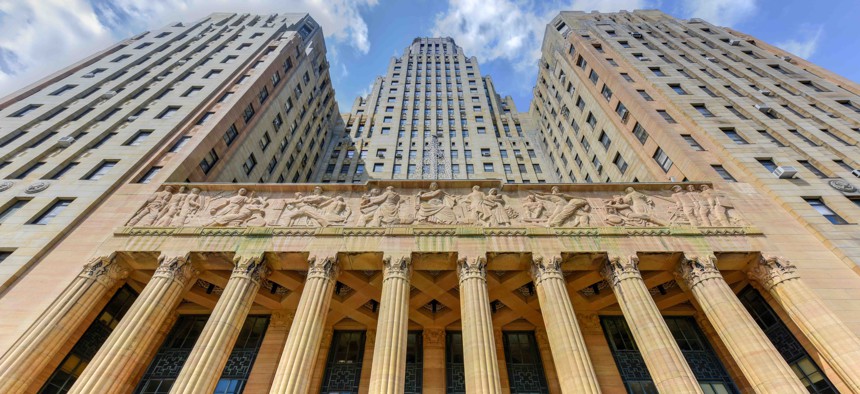 City Hall in Buffalo, New York.