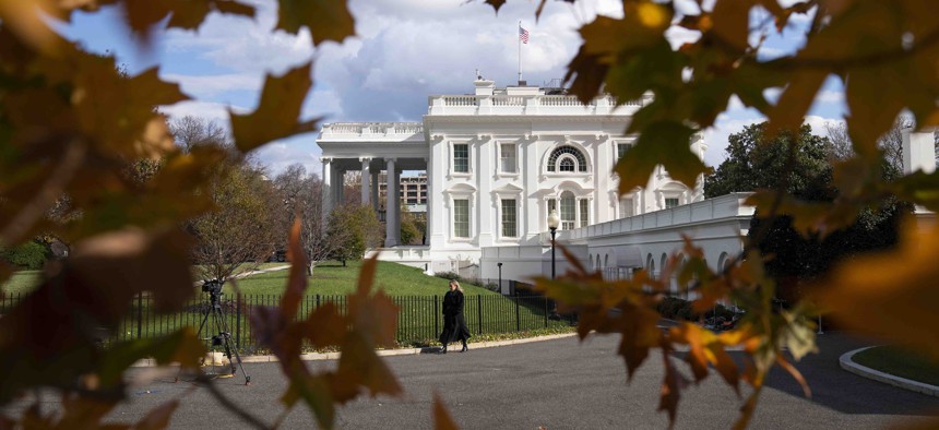 A view of the White House, Tuesday, Nov. 17, 2020, in Washington. 
