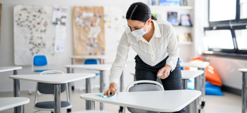Schools across the country are grappling with an existing teacher shortage that's been exacerbated by the coronavirus pandemic.