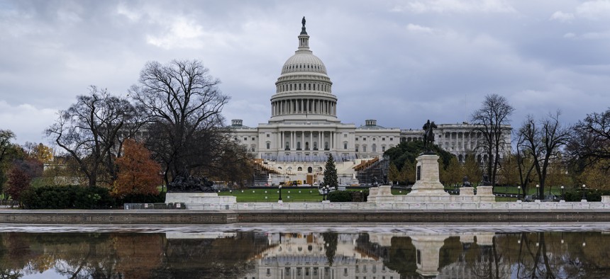 The Capitol is seen in Washington, Monday, Nov. 30, 2020