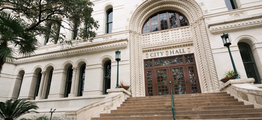 City Hall in San Antonio, TX.
