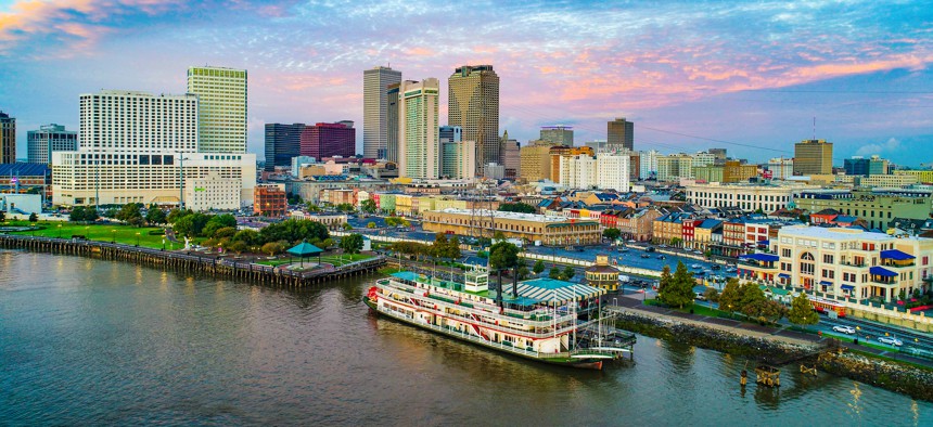 New Orleans, Louisiana, USA Downtown.