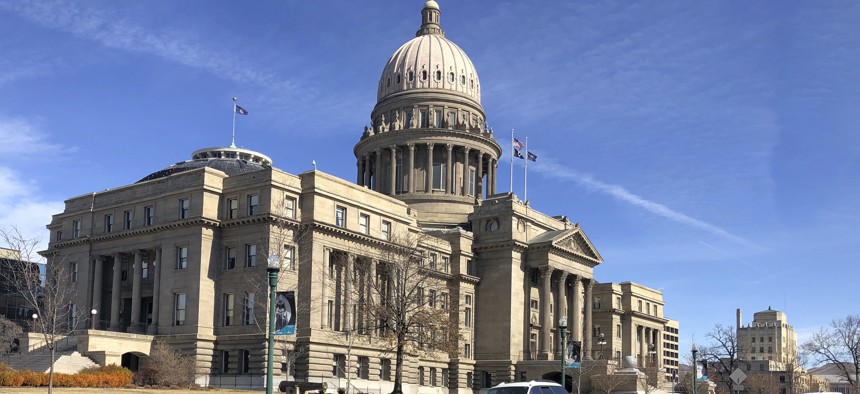  In this March 4, 2020, file photo, is the Idaho Statehouse in Boise, Idaho.