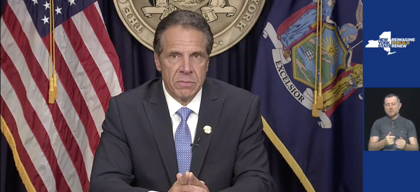 Gov. Cuomo resigned in a press conference this morning.