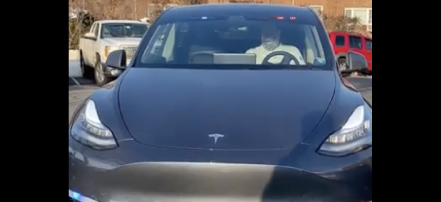 Hastings-on-Hudson, New York outfitted the first Tesla Model Y police cruiser.