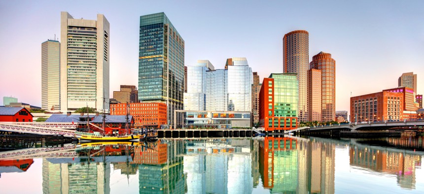 A view of Boston.