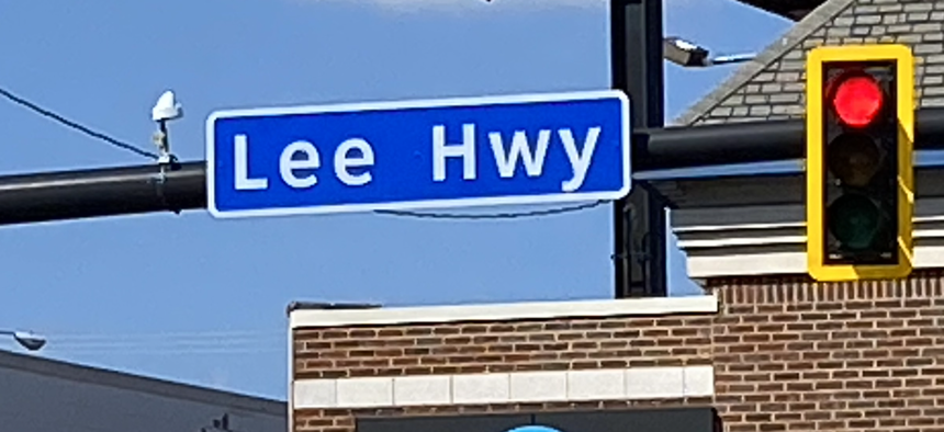 Lee Highway in Fairfax County, Virginia.