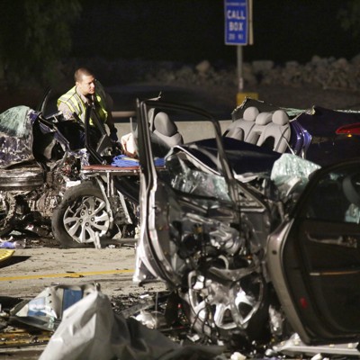 Connecticut car impaled by guardrail leaves only minor injuries