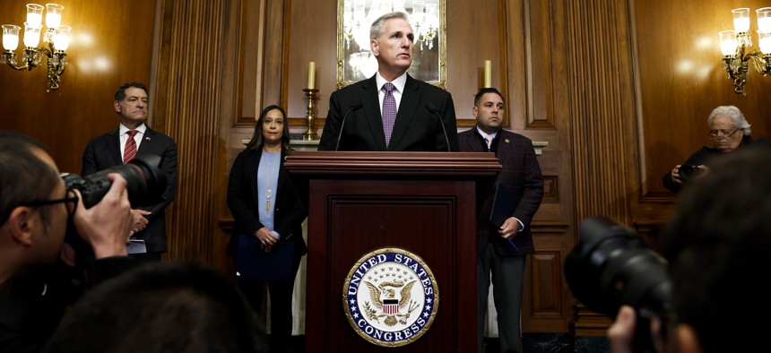 U.S. Speaker of the House Kevin McCarthy says the House will vote on a stopgap measure—one widely seen as dead on arrival in the Senate.