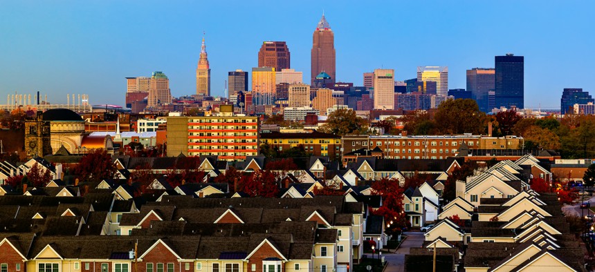 Cleveland in Cuyahoga County, Ohio. 