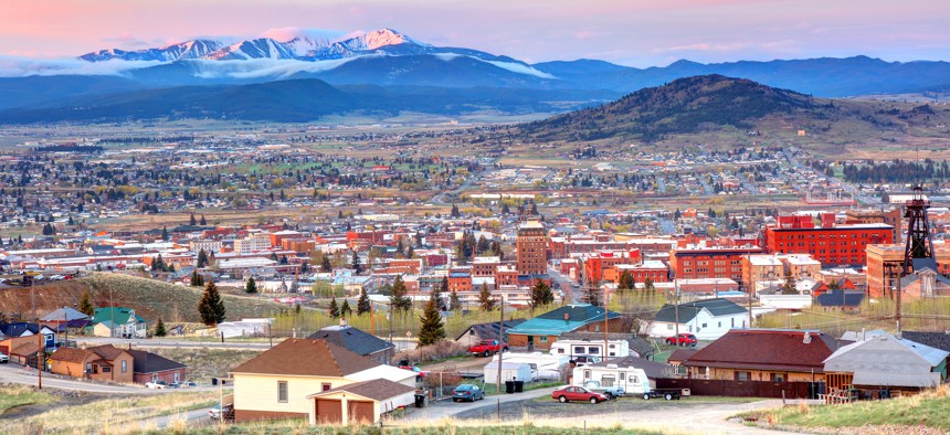 Butte, Montana.