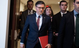 House Speaker Mike Johnson allowed vote on tax package.