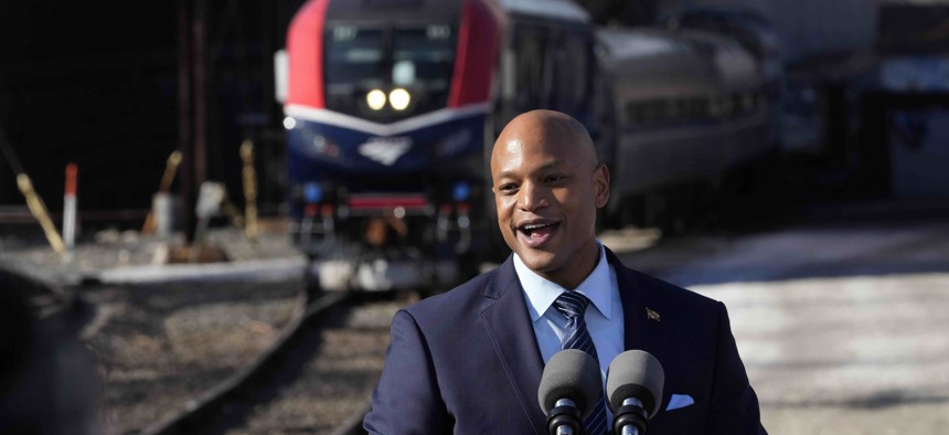 Maryland Gov. Wes Moore has committed to major transportation projects, like a new train tunnel in Baltimore. But his administration is scaling back basic services.