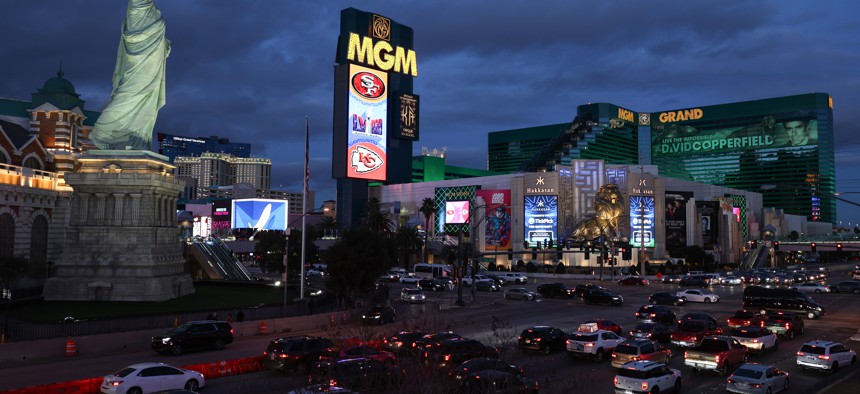 The showdown between the Kansas City Chiefs and the San Francisco 49ers on Sunday takes place in Las Vegas, a city that the National Football League and other professional sports leagues shunned for decades because of its famous ties to gambling, and sports betting in particular.