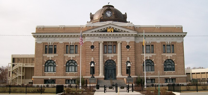 Franklin County Courthouse in Pasco, Washington.
