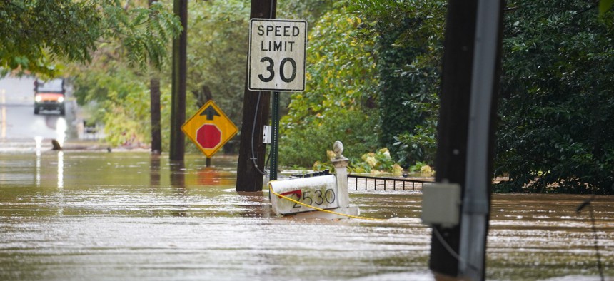 Hurricane Helene brought heavy rains overnight on September 27, 2024, in Atlanta, Georgia. The storm first made landfall late Thursday night as a category 4 hurricane in the panhandle of Florida.