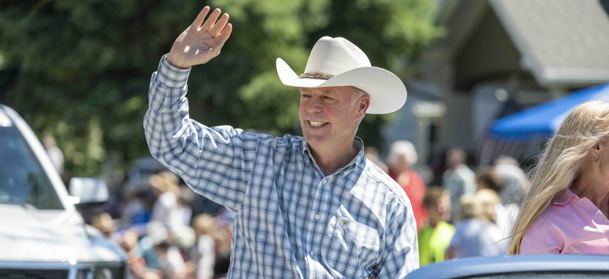 Montana Gov. Greg Gianforte, a Republican, faces Democrat Ryan Busse in the general election.