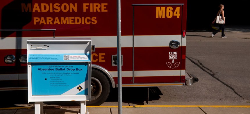 After the Wisconsin Supreme Court legalized drop boxes this year, officials in Madison and Milwaukee embraced them early for the August primary.