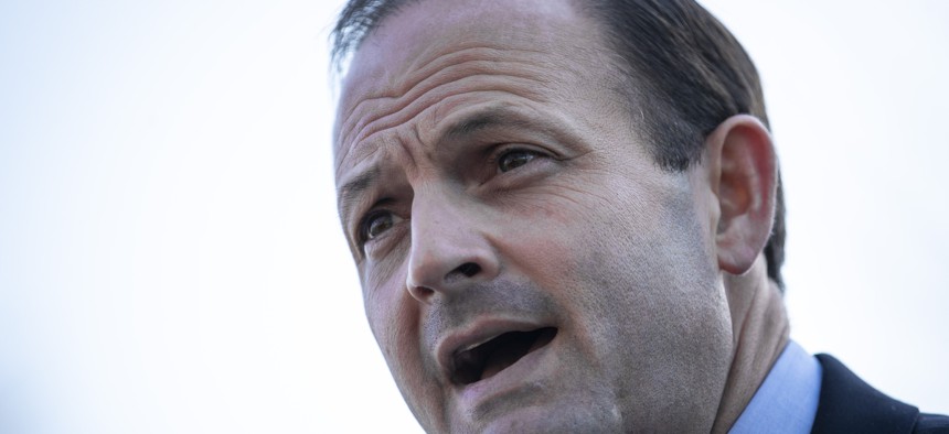 South Carolina Attorney General Alan Wilson speaks during a previous event.