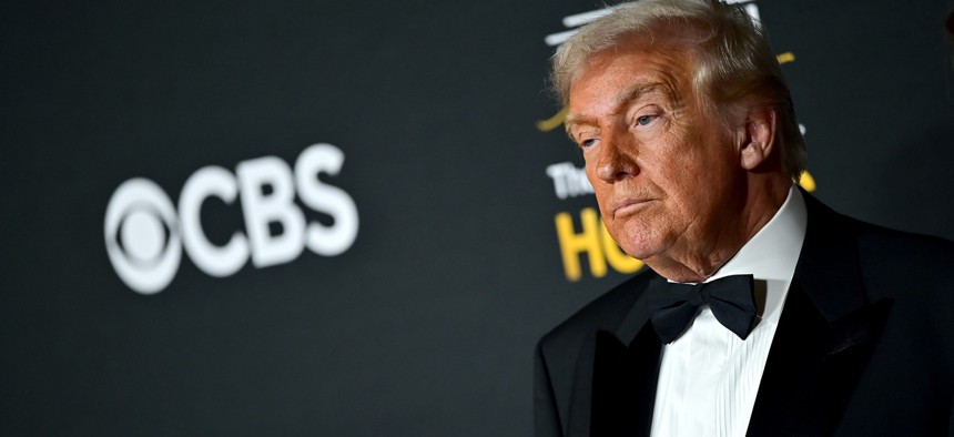 President Donald J. Trump attends the 48th Kennedy Center Honors at The Kennedy Center on December 07, 2025 in Washington, DC.