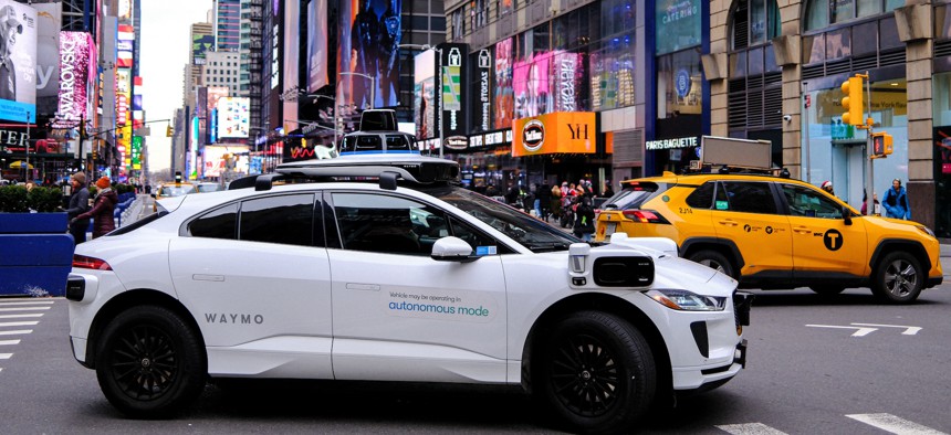 A handful of driverless cars have been tested on the streets of New York City since August. 