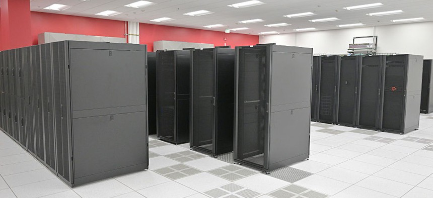 Expedient, a data center that has operated since 2021, is seen in Centennial, Colorado, on May 12, 2025.