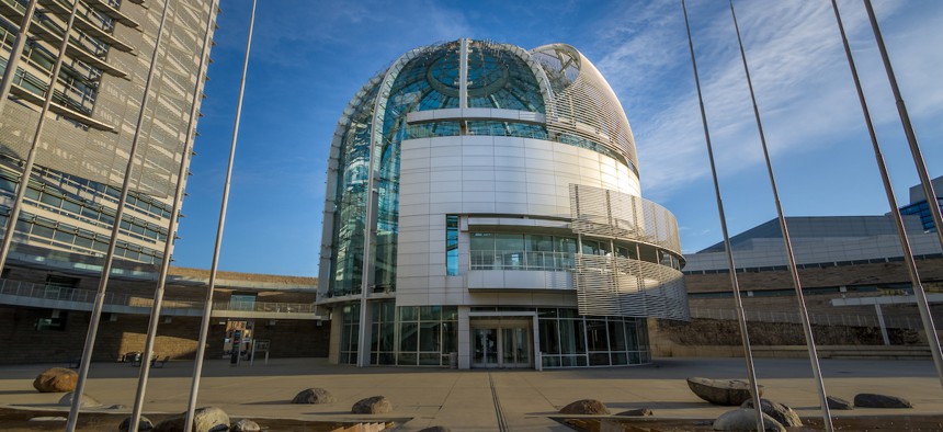 The San Jose City Hall in San Jose, California, on Dec. 24, 2017.