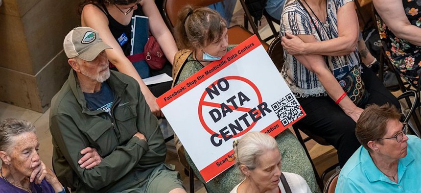 Community members want a two-year pause on new hyperscale data centers, increased regulation and a ban on non-disclosure agreements.