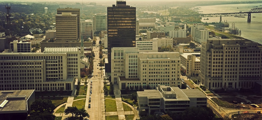 Downtown Baton Rouge, Louisiana