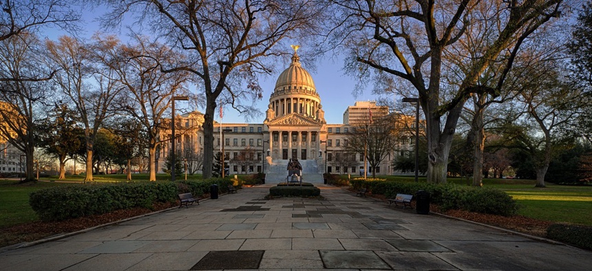 The Mississippi State Capitol. The state's lawmakers have raised sums known as “felony theft thresholds,” to focus limited prison space on more serious offenders.