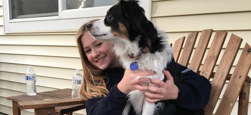 Kellie Johnston, 11, lost her father to suicide three years ago. Now, she’s telling her story to thousands of people to raise awareness and understanding of suicide.