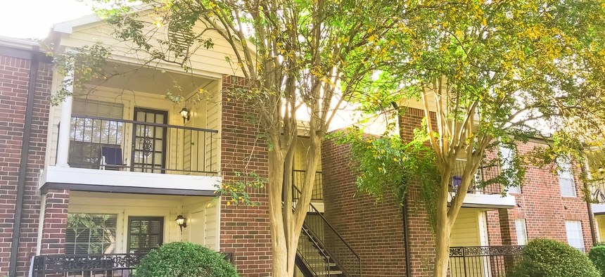 An apartment complex in Dallas.