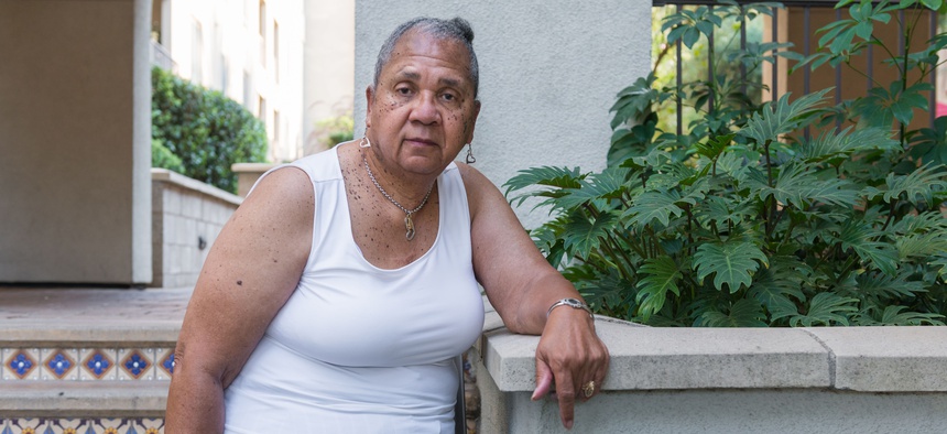 Mardell Reed, who lives in Pasadena, California, volunteers for Advocates for African American Elders — an organization that helps Black seniors in Los Angeles advocate for their health and mental health needs.