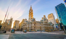 Philadelphia's city hall.