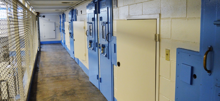 This undated file photo provided on July 11, 2019, by the South Carolina Department of Corrections shows the new death row at Broad River Correctional Institution in Columbia, S.C.